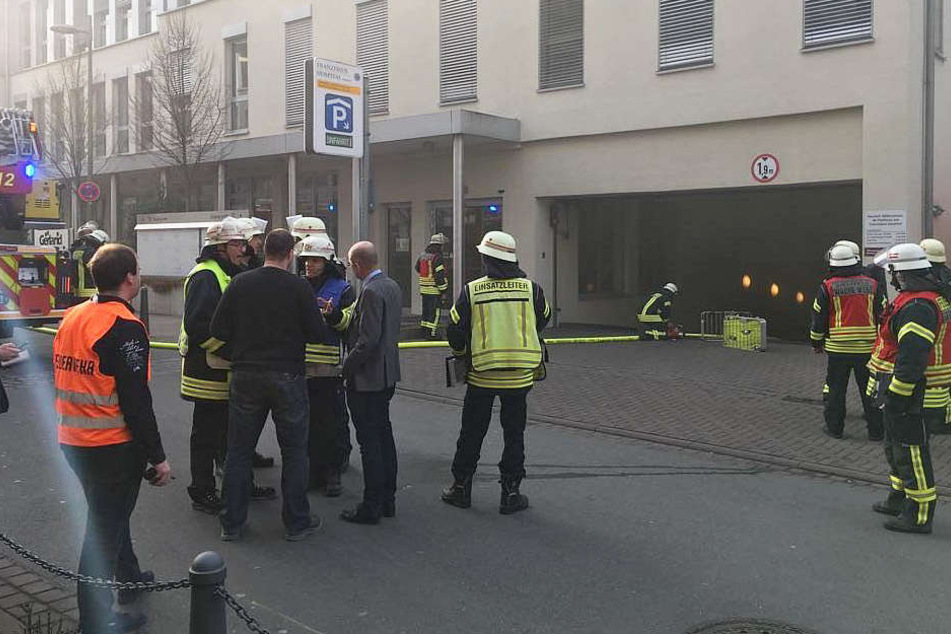 Schnell hatte die Feuerwehr den Brand unter Kontrolle.
