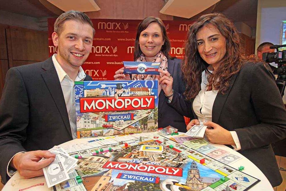 Ob‘s Zwickau aufs deutschlandweite Monopoly schafft? Florian Freitag (30)
hofft als Initiator des Zwickau-Monopolys drauf.