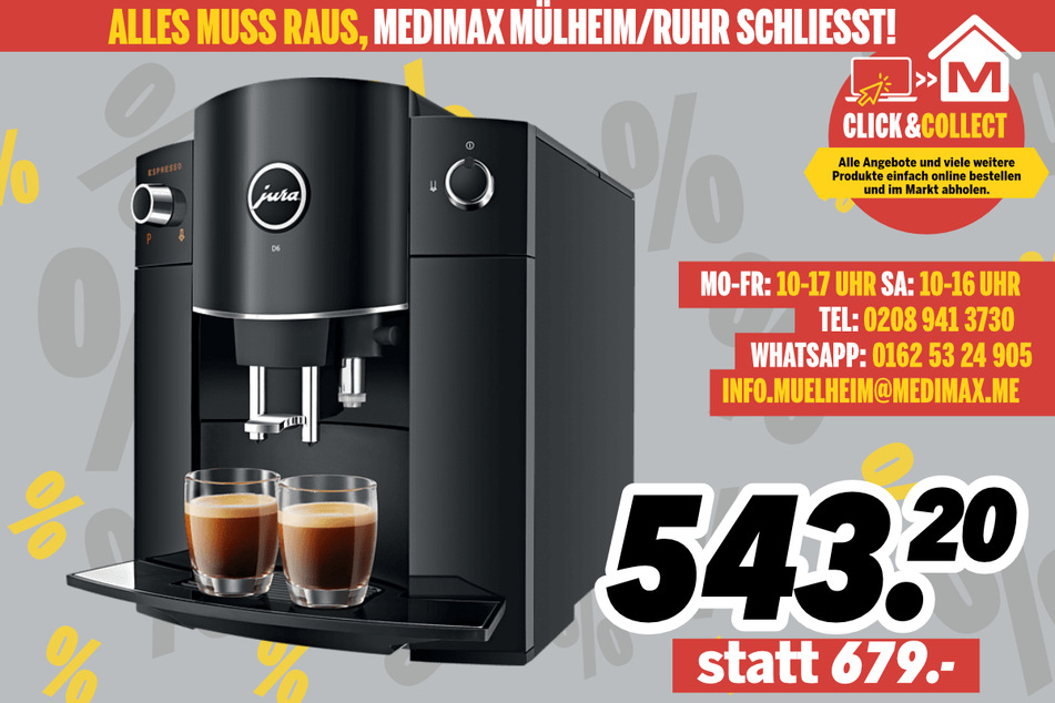 D6 von Jura für 543,20 Euro