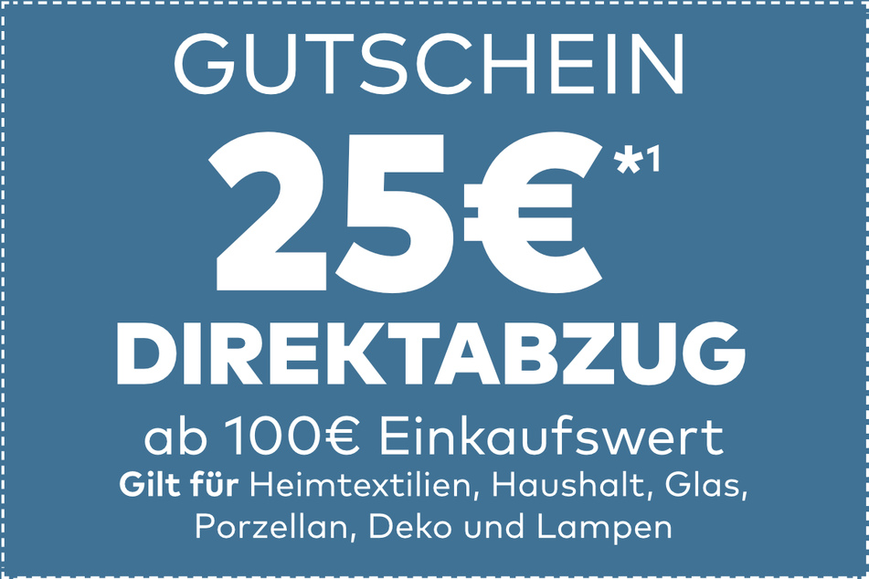 Hier den 25 Euro-Gutschein herunterladen.