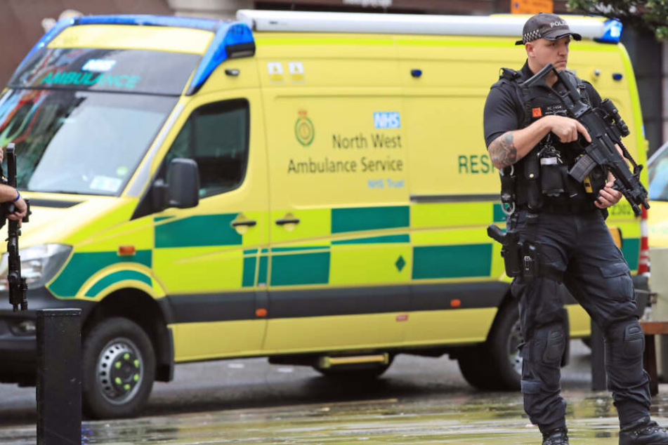 In Manchester ist es am Freitag zu einer Messerattacke gekommen.