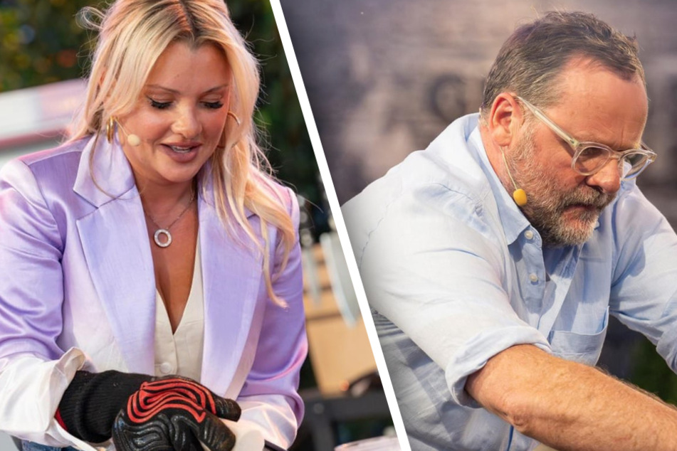Finale bei "Grill den Henssler": Koch-Coach sieht rot - der Grund ist Evelyn Burdecki