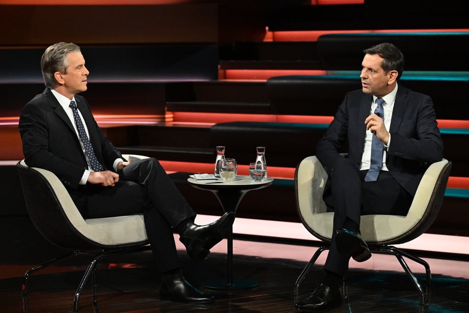 Am Dienstagabend konfrontierte Markus Lanz (56, l.) den SPD-Mann Olaf Lies (58, SPD) mit Reform-Vorschlägen.