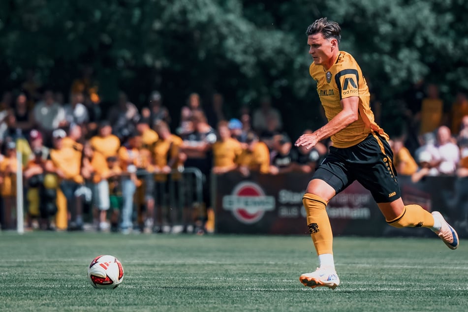 Thomas Keller stand beim Testspiel gegen Kassel direkt in der Startelf und will seine Leistung auf dem Platz sprechen lassen.