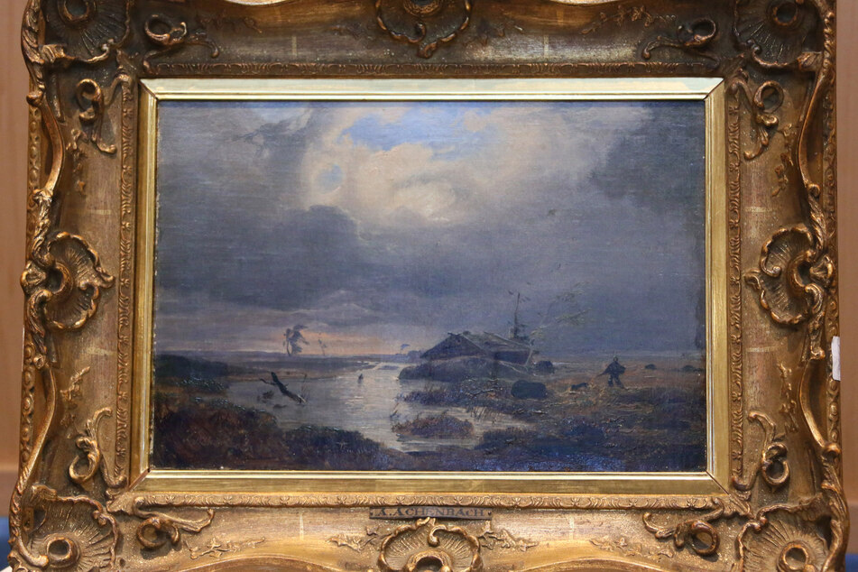 Das Gemälde "Skandinavische Landschaft" ist eines der Bilder aus dem Besitz von Max Stern, welches bereits an die Nachlassverwalter zurückgegeben werden konnte.