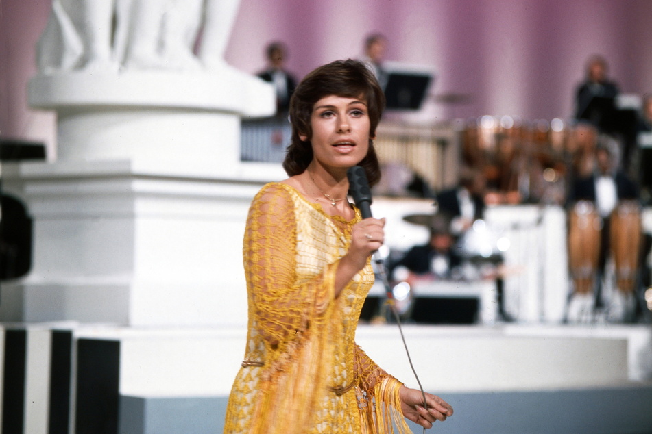 Internationaler Erfolg: 1972 gelang Mary Roos mit "Nur die Liebe lässt uns leben" Platz drei beim Eurovision Song Contest.