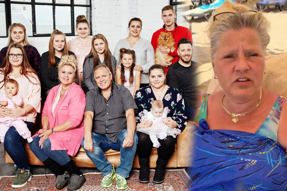 Die Familie Wollny bekommt mal wieder einen Shitstorm ab und Mutter Silvia (r.) gefällt das gar nicht. (Bildmontage)