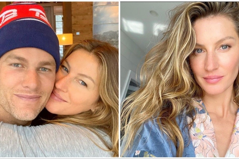 Has Gisele Bündchen already moved on with a new fella amid her split from Tom Brady (l.)?