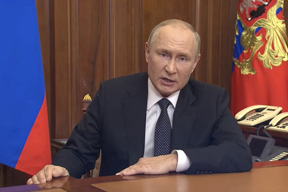 Vladimir Putin gave a major televised address on Wednesday.