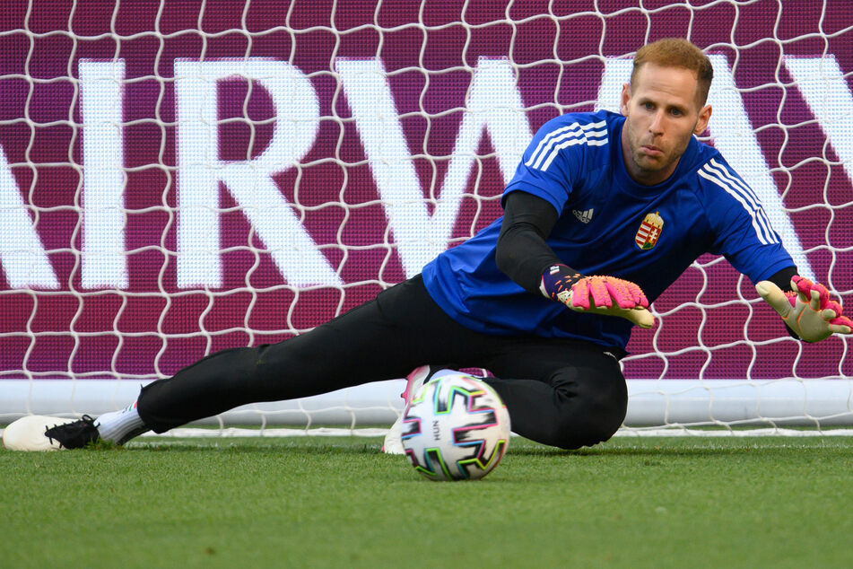 Peter Gulacsi (31) beim Abschlusstraining vor dem EM-Spiel gegen Portugal: Der Torhüter freut sich, nach einem Jahr voller Geisterspiele wieder vor Publikum spielen zu können.