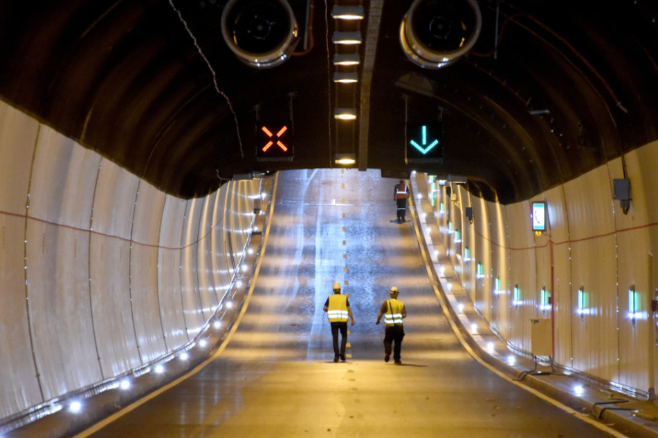 Der Rendsburger Kanaltunnel wird für kurze Zeit gesperrt. (Archivbild)