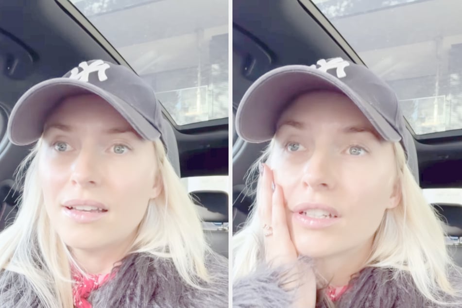 Lena Gercke (37) konnte ihren Augen nicht trauen, als sie eine Feuchtigkeitsmaske für Kinder sah.