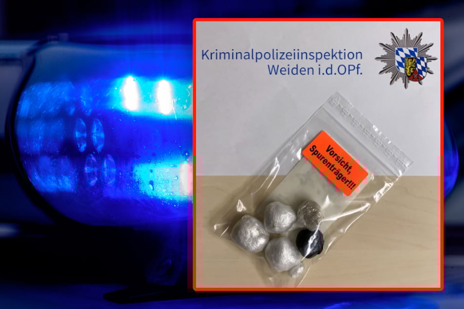 Diese sechs Folienplomben wurden beim 35-Jährigen entdeckt.