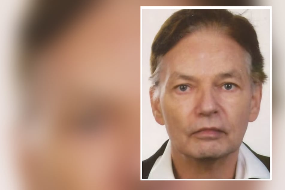 Johann Dirksen (71) ist etwa 1,85 Meter groß und hat kurze braun-graue Haare.