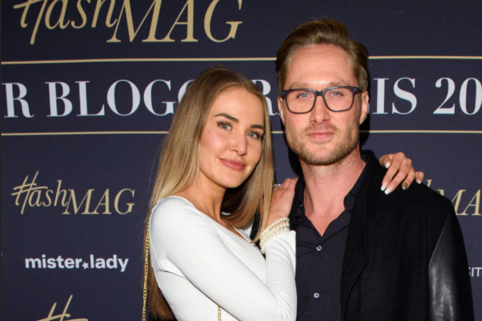 Nico Schwanz (42) und Julia Prokopy (25) beim Bloggerpreis in Hamburg.