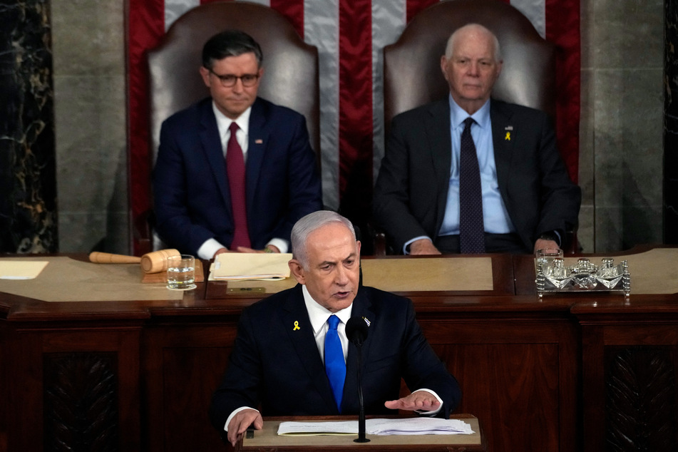 Netanyahu was welcomed with open arms by Republican lawmakers, while many Democrats sat out of the address over Israel's brutal assault on Gaza.