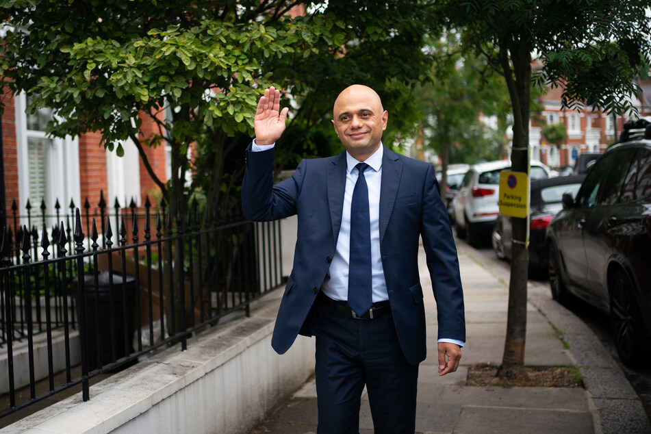 Sajid Javid (51), Gesundheitsminister von Großbritannien.