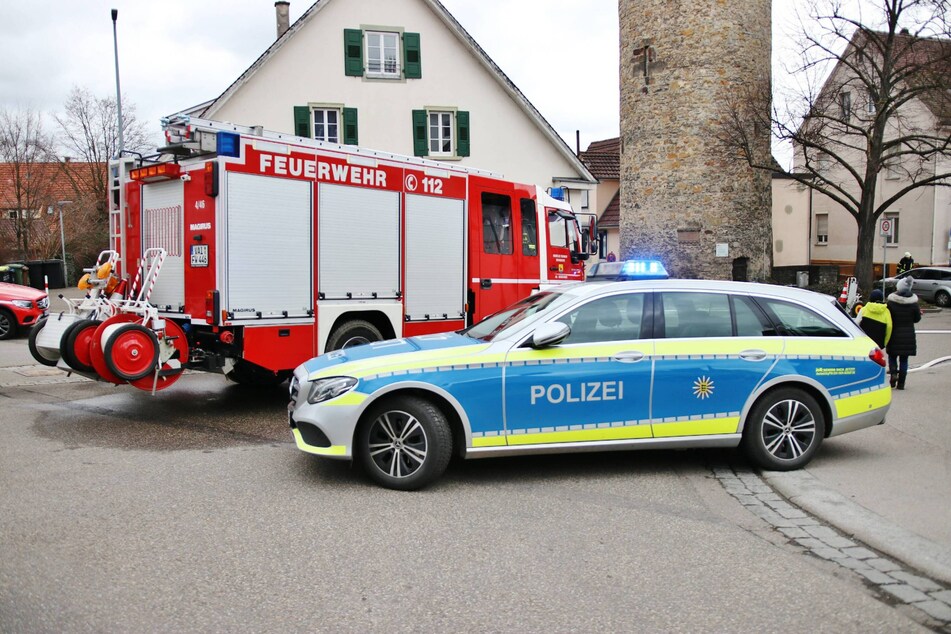 Die Feuerwehren aus Vaihingen/Enz, Sersheim, Markgröningen und Ludwigsburg waren im Einsatz.