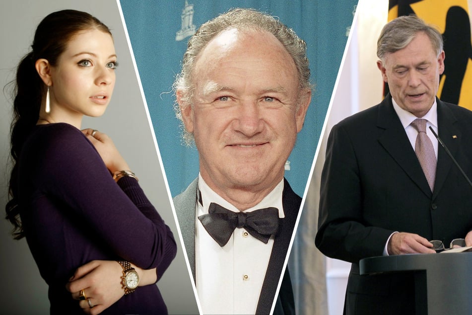 Michelle Trachtenberg (†39, v.l.n.r.) spielte sich mit ihren Rollen in "Buffy – Im Bann der Dämonen" und "Gossip Girl" in die Herzen der Fans. Gene Hackman (†95) wurde mit Filmen wie "French Connection" und "Erbarmungslos" weltberühmt. Horst Köhler (†81) war von 2004 bis zu seinem Rücktritt im Jahr 2010 neunter Bundespräsident Deutschlands.