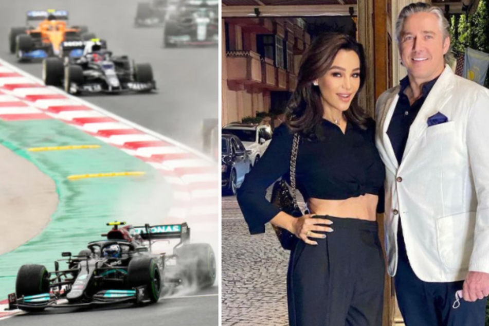 Verona Pooth: Verona Pooth besucht mit Franjo Formel-1-Rennen in der Türkei