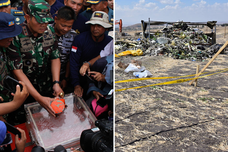 The Justice Department has said that Boeing can be prosecuted for the deadly Lion Air (l.) and Ethiopian Airlines crashes of 2019 after it broke the settlement agreement.