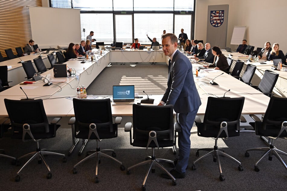 Virologe Hendrick Streeck (48, CDU, M.) sprach im Untersuchungsausschuss des Thüringer Landtags.