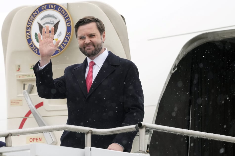 US-Vizepräsident James David "JD" Vance (40) bei seiner Ankunft in München.