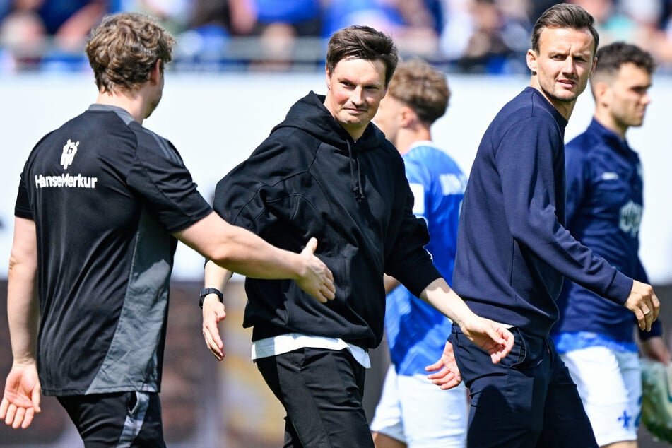 HSV-Coach Merlin Polzin (34, M.) will sich in der kommenden Woche beim Heimspiel gegen Ulm zum Aufstiegstrainer krönen.