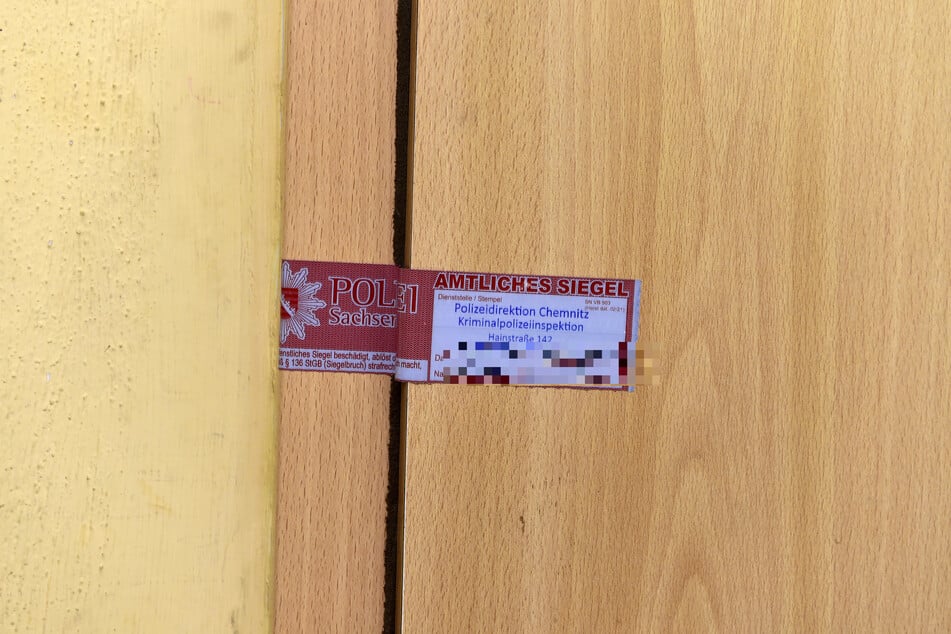 Zur Spurensicherung wurde der Tatort versiegelt.