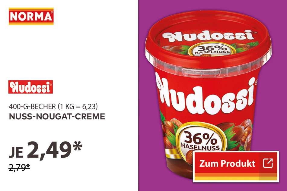 Nuss-Nougat-Creme für 2,49 Euro