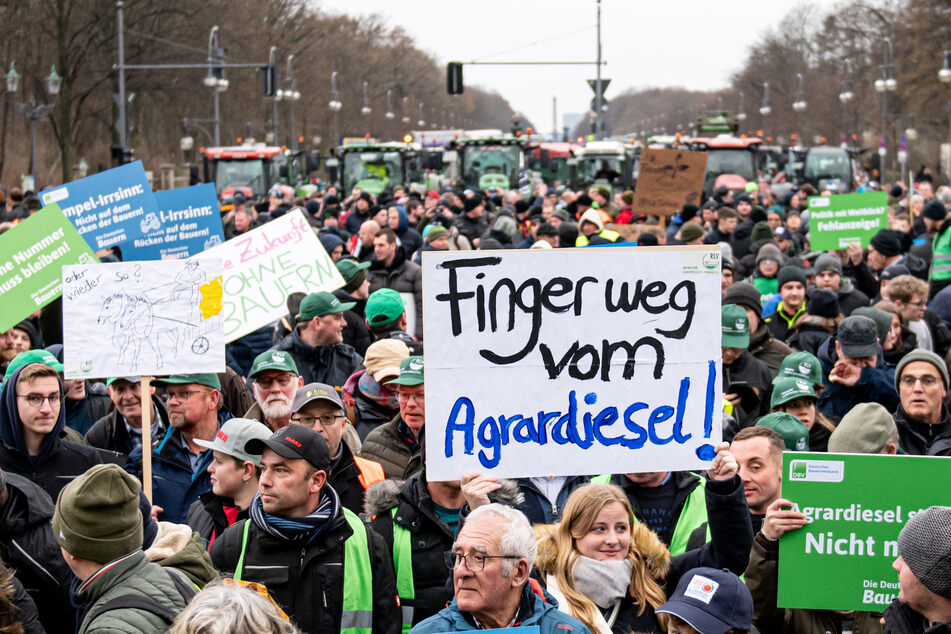 Kommende Woche soll auch in Bayern von Landwirten gegen die Politik der Bundesregierung protestiert werden.