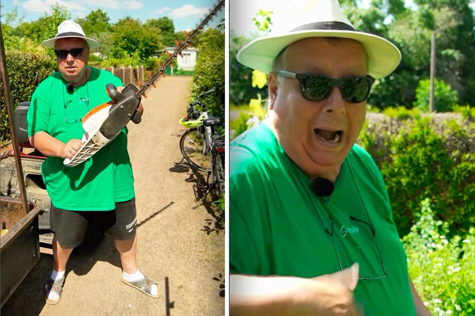 Michael Baumann (62) geschieht ein Malheur.