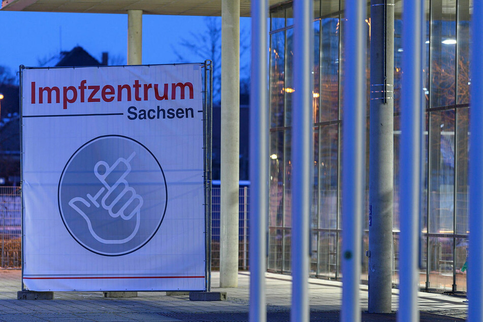 In der Messe Dresden befindet sich eines der Impfzentren des Freistaats.