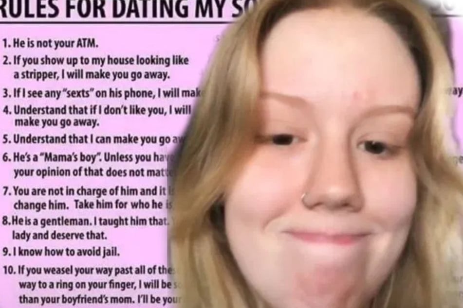 "I can make you go away": TikTok user finds insane list of dating rules posted by boyfriend's mother