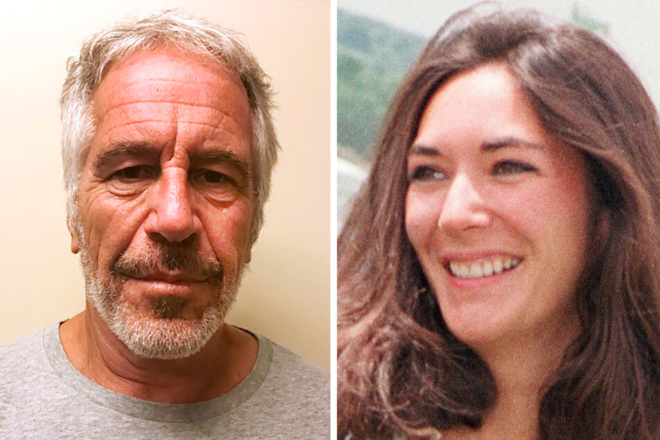 Jeffrey Epstein (†66), Unternehmer und Millionär aus den USA (Archivbild vom 28. März 2017 von der New York State Sex Offender Registry) und Ghislaine Maxwell (58). (Bildmontage)