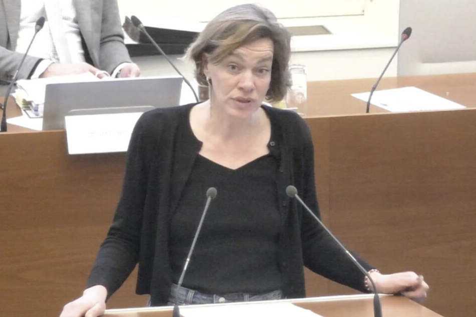 Linken-Politikerin Juliane Nagel (44) sprach sich für mehr Solidarität der Leipziger gegenüber der Geflüchteten aus.