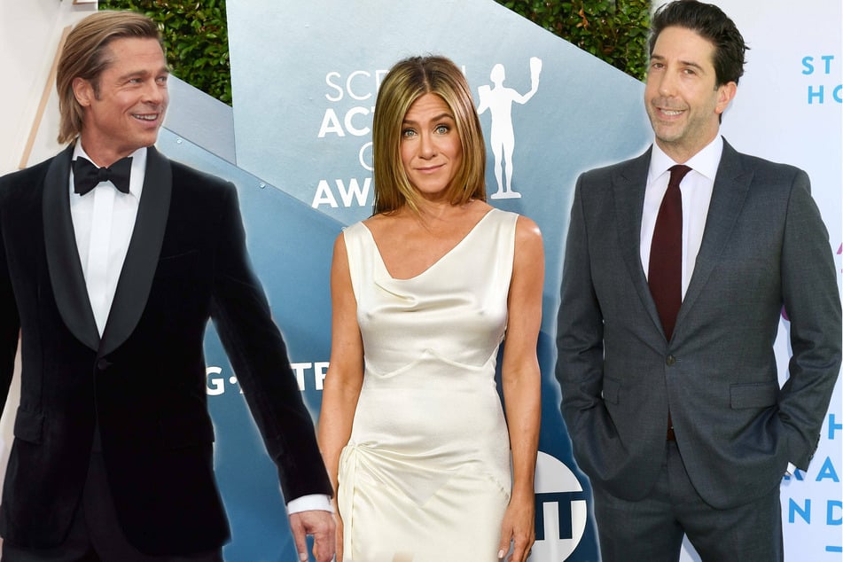 Jennifer Aniston dishes on Brad Pitt and David Schwimmer hookup rumors!