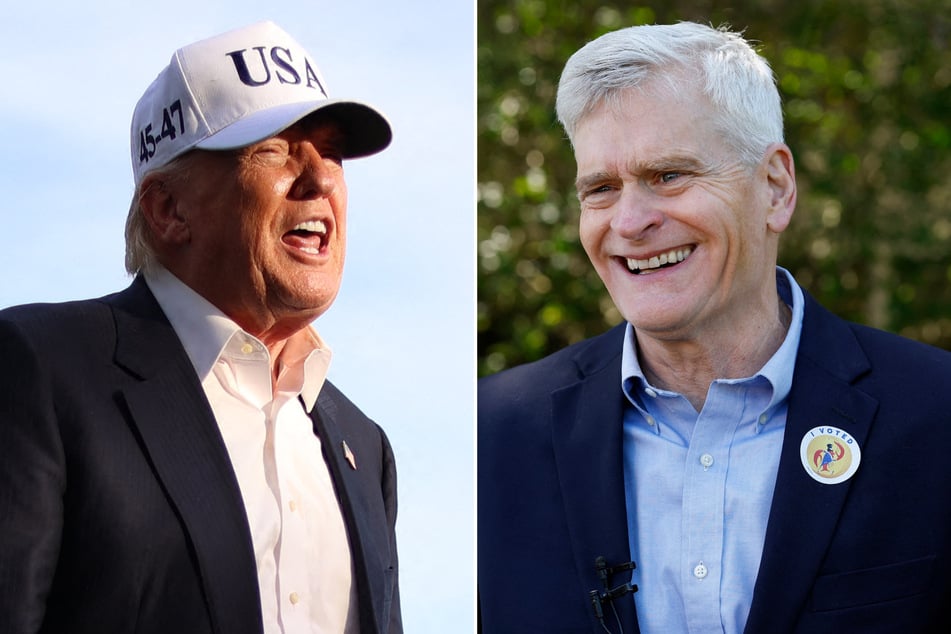 Louisiana Senator Bill Cassidy has lost his GOP primary after President Donald Trump (l.) publicly lashed out against him.