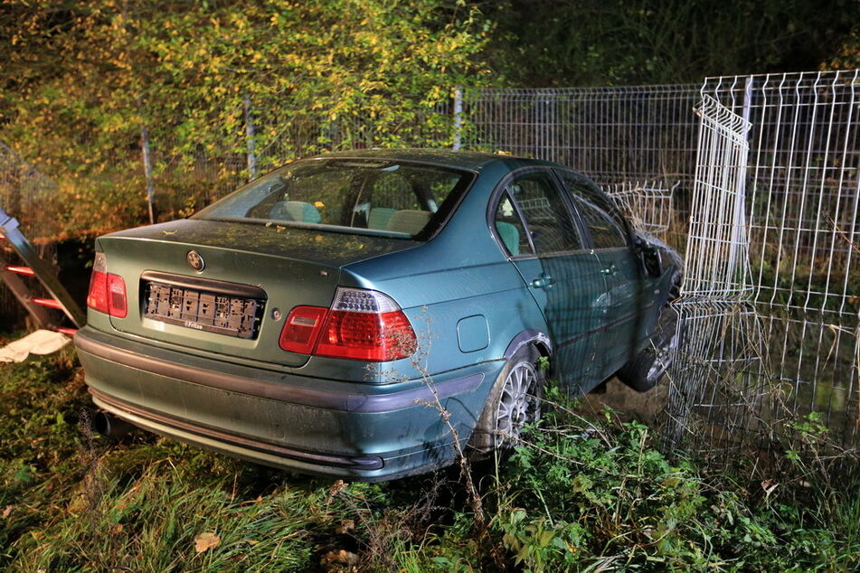 Der BMW war nicht zugelassen.