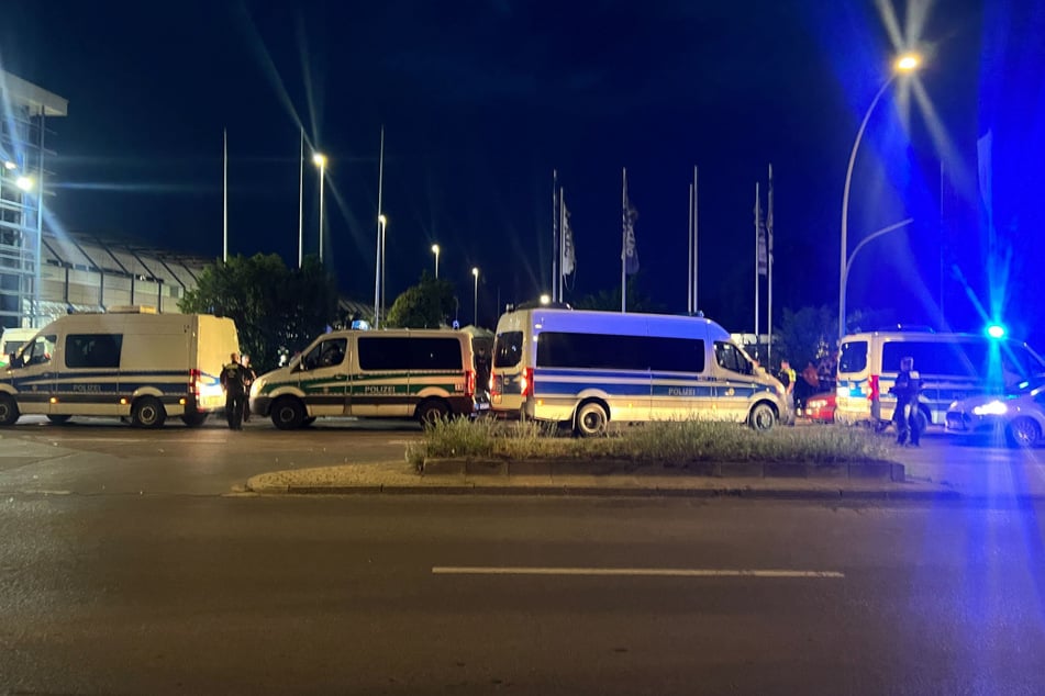 Die Polizei war entsprechend vorbereitet.
