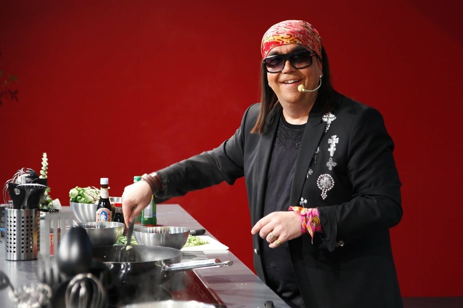 Mike Shiva bei einer Kochveranstaltung 2012.