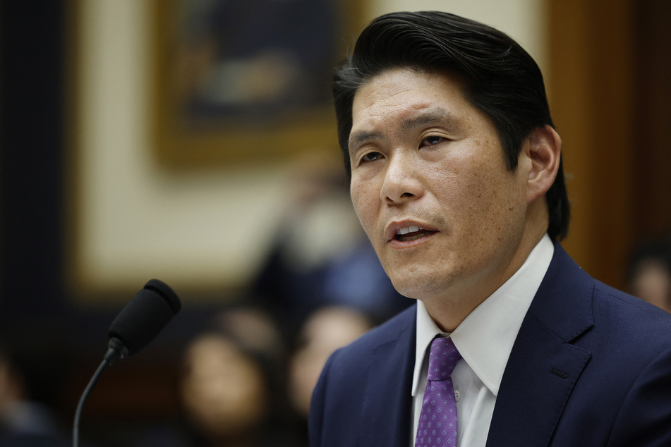 Former Special Counsel Robert Hur testifies before the House Judiciary Committee on Tuesday in Washington, DC.