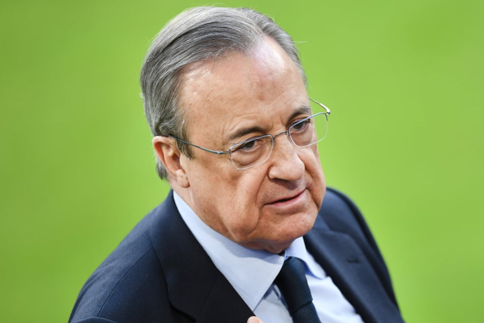 Real Madrids Präsident Florentino Perez (76) dürfte von den Vorwürfen nicht begeistert sein (Archivbild).