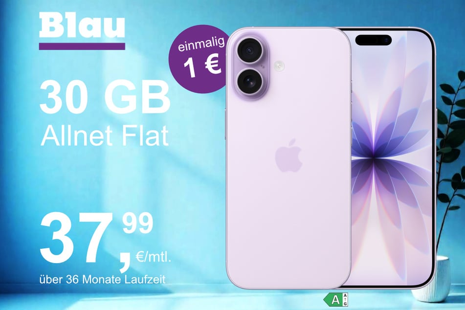 Das neue iPhone 17 im o2 Mobile L für einmalig 1 Euro.