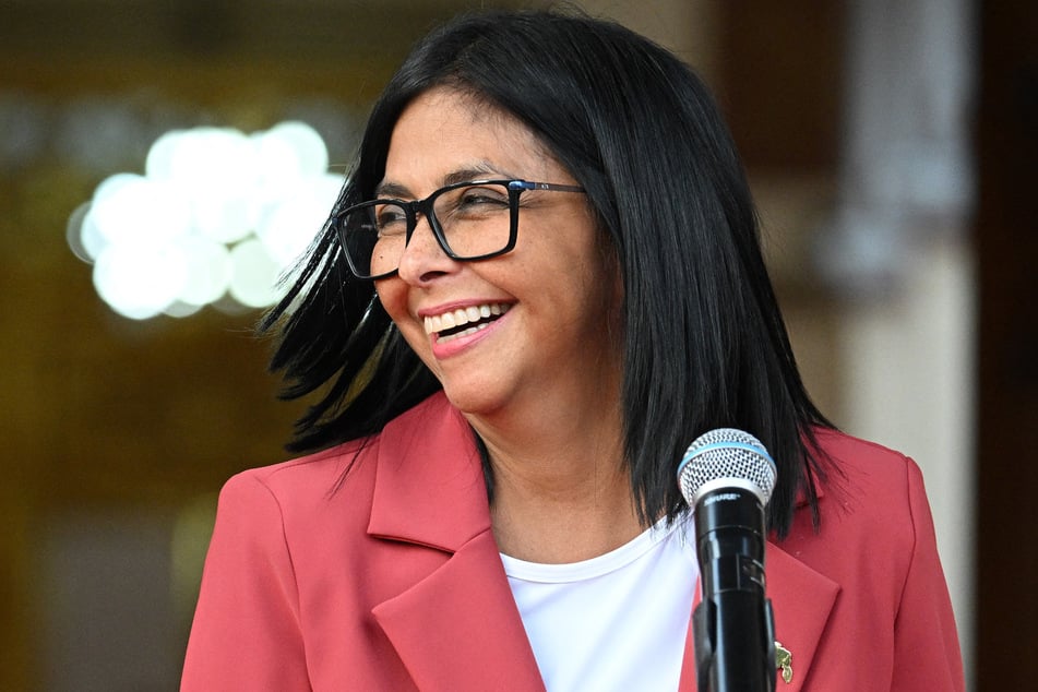 Delcy Rodriguez has been in power since earlier January.