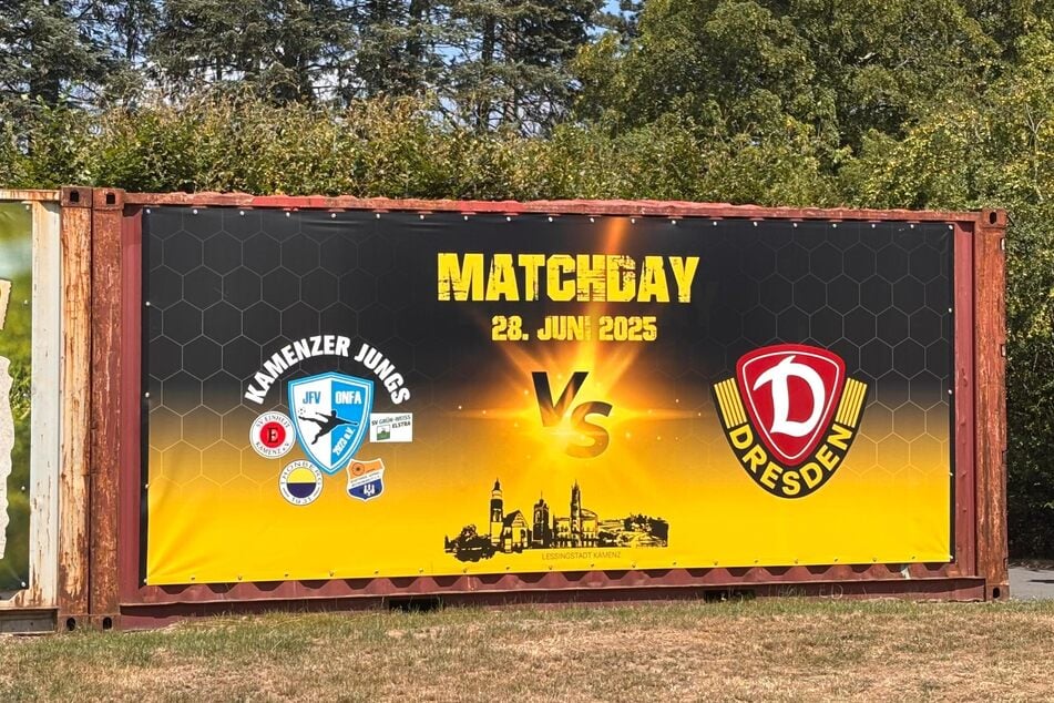Highlight in Kamenz: das Spiel gegen das "große" Dynamo Dresden.