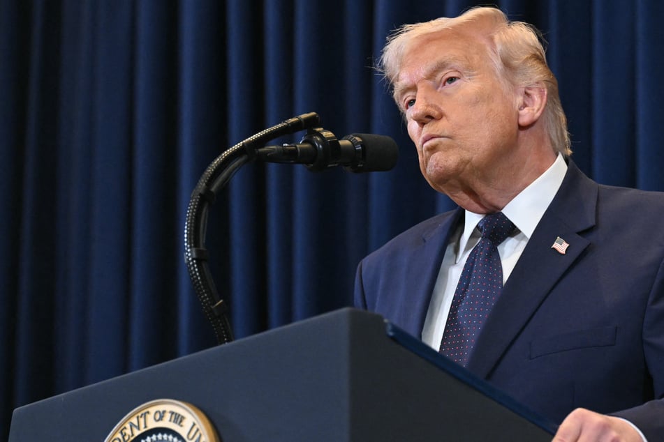 President Donald Trump threatened Iran with military consequences "at a level never seen before."