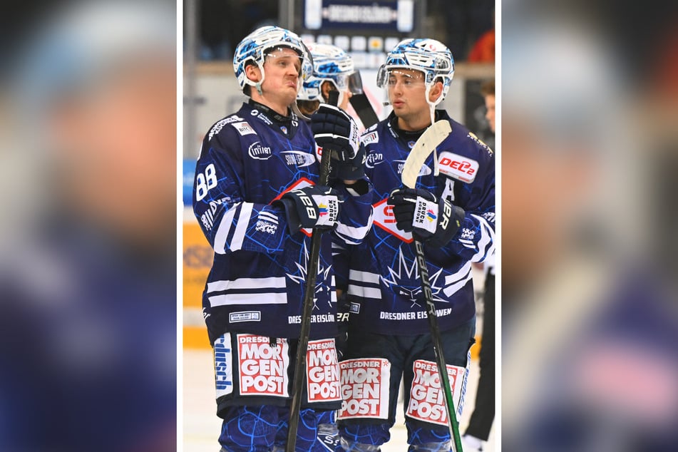 Johan Porsberger (31, l.) überlegt sichtlich! Kollege Tomas Andres (29) würde den Schweden vermissen.