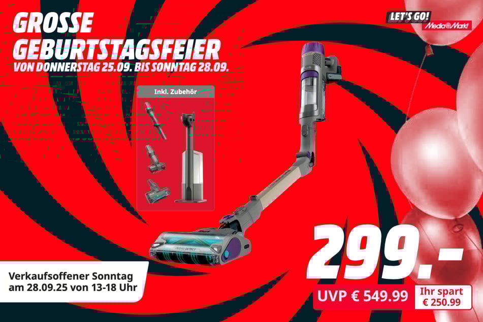 Shark-Akkusauger IP3251EUT PowerDetect Clean & Empty für 299 statt 549,99 Euro.