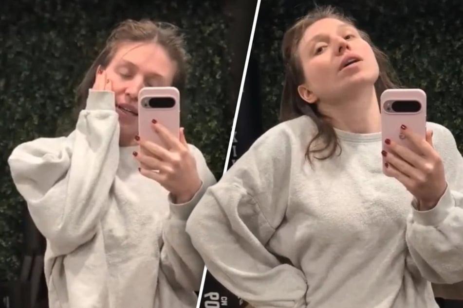 Nach dem zweiten Trainingstag zeigte sich Bianca Heinicke in ihrer Instagram-Story fix und fertig. (Archivbild)